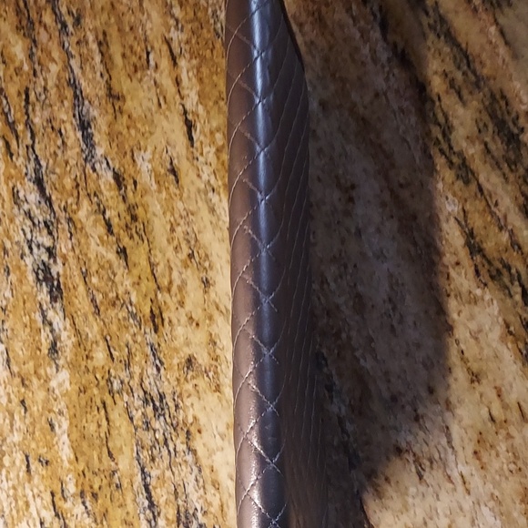 Saks Fifth Avenue Bronze Wristlet/Cluch Bag. - Picture 5 of 8